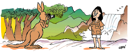 Corky Cartoon