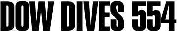 Dow plunges 554 points