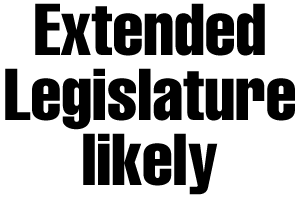 Extended Legislature likely