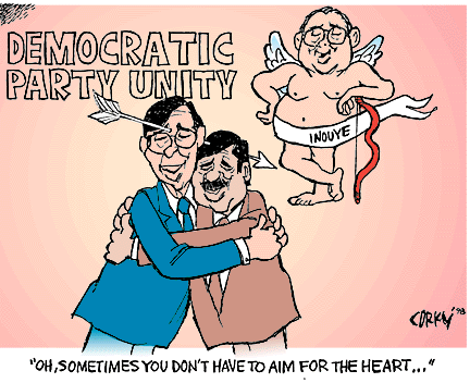 Corky's Hawaii cartoon
