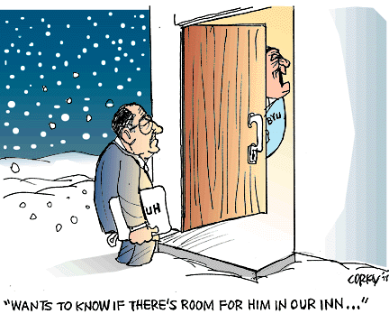 Corky's Hawaii cartoon
