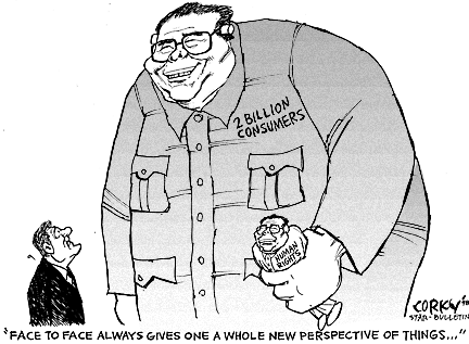 Corky Political Cartoon