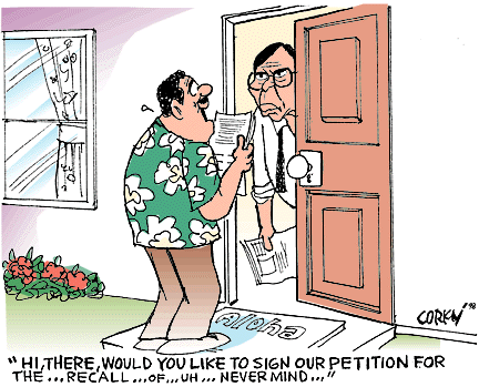 Corky's Hawaii cartoon
