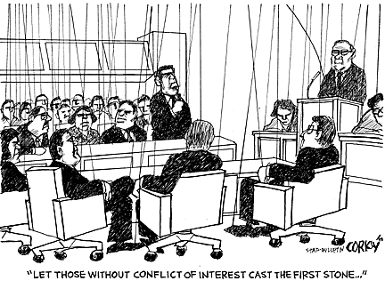 Corky Political Cartoon