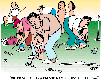 Corky's Hawaii cartoon