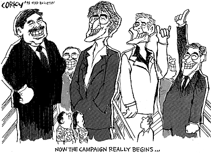 Corky Political Cartoon