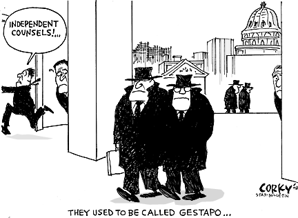 Corky Political Cartoon
