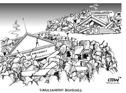 Corky Political Cartoon