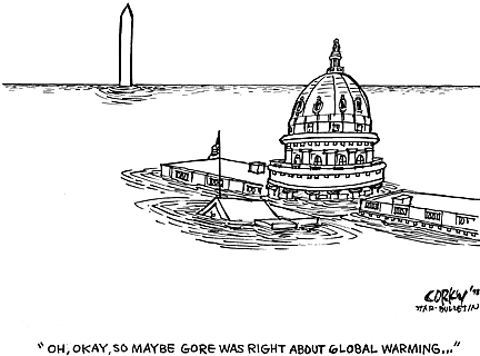 Corky Political Cartoon