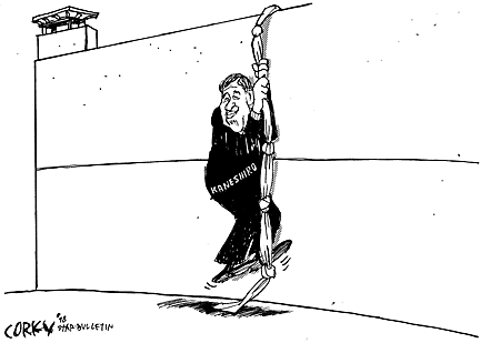 Corky Political Cartoon