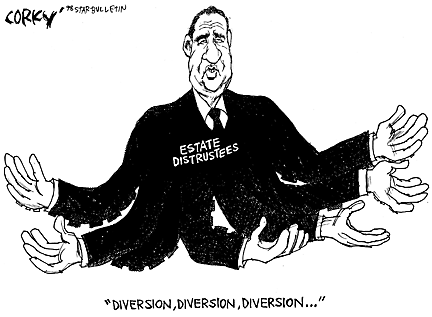 Corky Political Cartoon