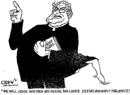 Corky Political Cartoon