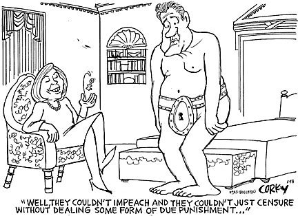 Corky Political Cartoon