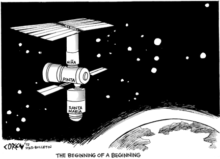 Corky Political Cartoon