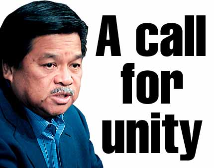 A call for unity