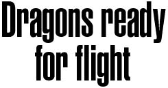 Dragons ready for flight