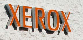 Xerox building sign