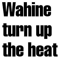 Wahine turn up the heat
