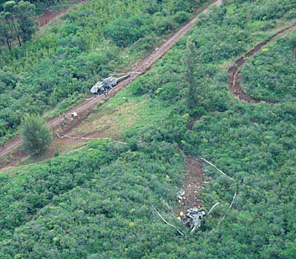 2001 crash hawaii army aerial down courtesy starbulletin archives