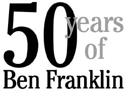 50 years of Ben Franklin