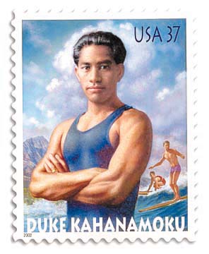 Duke Kahanamoku stamp