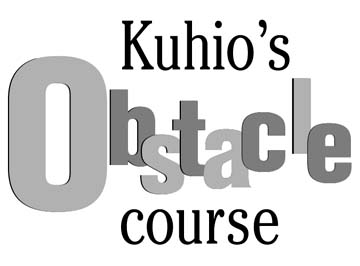 Kuhio's Obstacle course