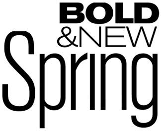 Bold and new spring