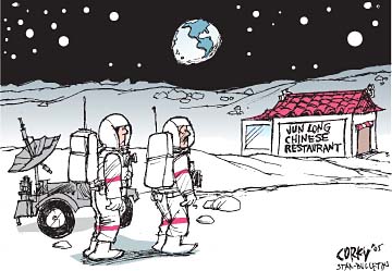 Corky Editorial Cartoon