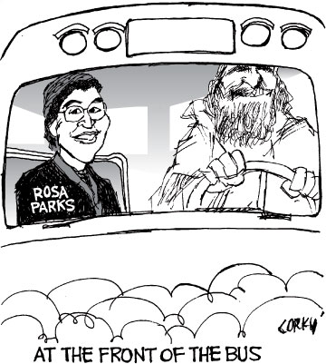 Corky's Hawaii cartoon