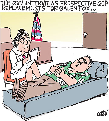 Corky's Hawaii cartoon