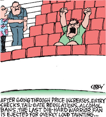 Corky's Hawaii cartoon