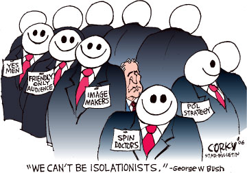 Corky's Editorial cartoon