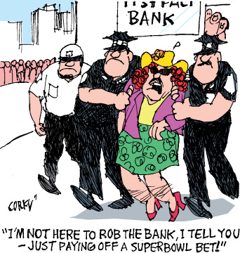 Corky's Hawaii cartoon