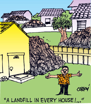 Corky's Hawaii cartoon