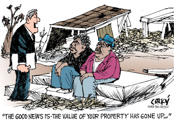 Corky's Editorial cartoon