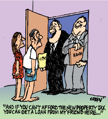 Corky's Hawaii cartoon