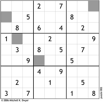 Scrivener's Sudoku
