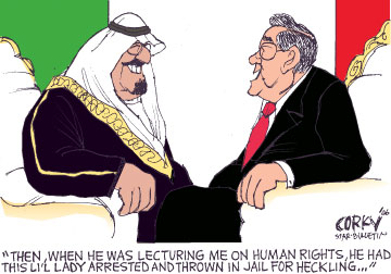 Corky's Editorial cartoon