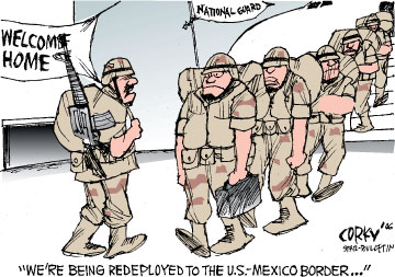 Corky's Editorial cartoon