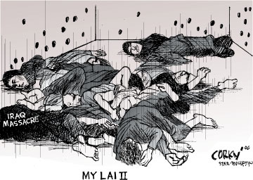 Corky's Editorial cartoon