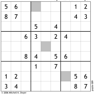 Scrivener's Sudoku