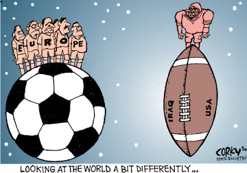 Corky's Editorial cartoon