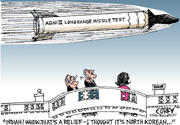 Corky's Editorial cartoon