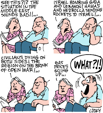 Corky's Hawaii cartoon