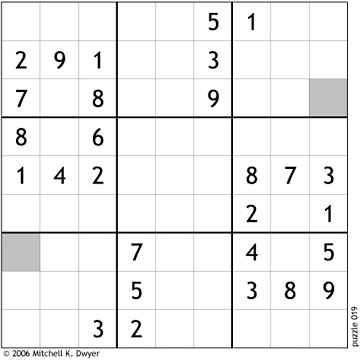 Scrivener's Sudoku
