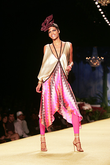  in the Baby Phat fashion show, where some of the models had gold teeth.