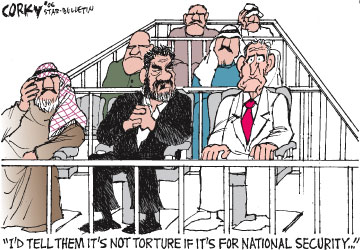 Corky's Editorial cartoon