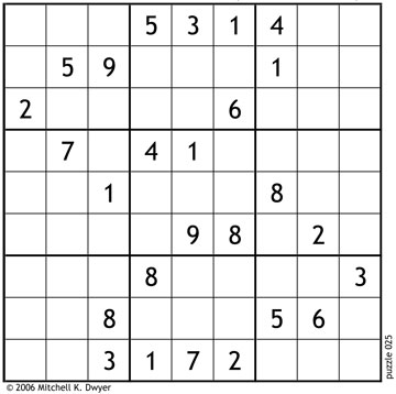 Scrivener's Sudoku