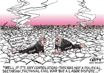 Corky's Editorial cartoon