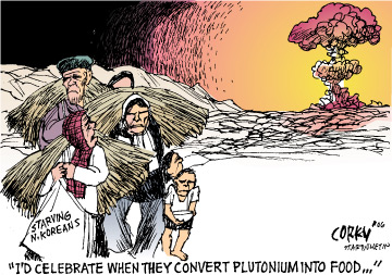Corky's Editorial cartoon